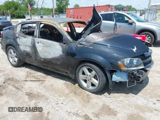 2014 Dodge Avenger SE with VIN 1C3CDZAB7EN222068, listed as a IAAI auction lot 42547485 with Not provided miles and . Bid and sale history available at DreamBid. Image 1.