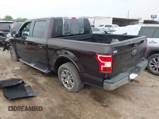 2018 Ford F-150 XL with VIN 1FTEW1CP6JKF53440, listed as a IAAI auction lot 41886373 with 1 mi miles. Bid and sale history available at carsss.com. Image 3.