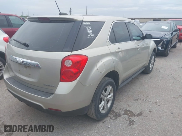 2015 Chevrolet Equinox LS with VIN 2GNALAEK3F1173026, listed as a IAAI auction lot 41872761 with 93,138 mi miles. Bid and sale history available at carsss.com. Image 4.