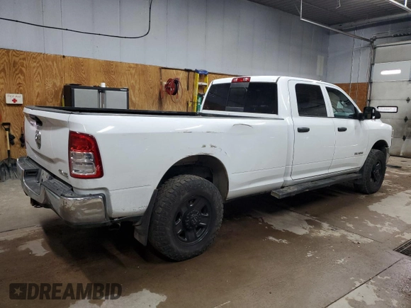 2021 Ram 2500 Tradesman with VIN 3C6UR5HJ9MG608478, listed as a Copart auction lot 74362404 with 66,042 mi miles and Salvage title. Bid and sale history available at DreamBid. Image 3.