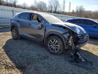2015 Lexus NX 200t with VIN JTJYARBZ6F2016455, listed as a Copart auction lot 46509895 with 91,140 mi miles and Clean Title. Bid and sale history available at carsss.com. Image 4.