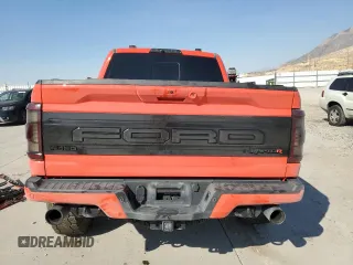 2023 Ford F-150 Raptor with VIN 1FTFW1RJ6PFA30640, listed as a Copart auction lot 76242254 with Not Provided miles and Salvage Title. Bid and sale history available at DreamBid. Image 6.