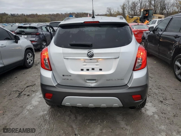 2013 Buick Encore Leather with VIN KL4CJCSB5DB201634, listed as a Copart auction lot 80940694 with 106,650 mi miles and Salvage Title. Bid and sale history available at carsss.com. Image 6.