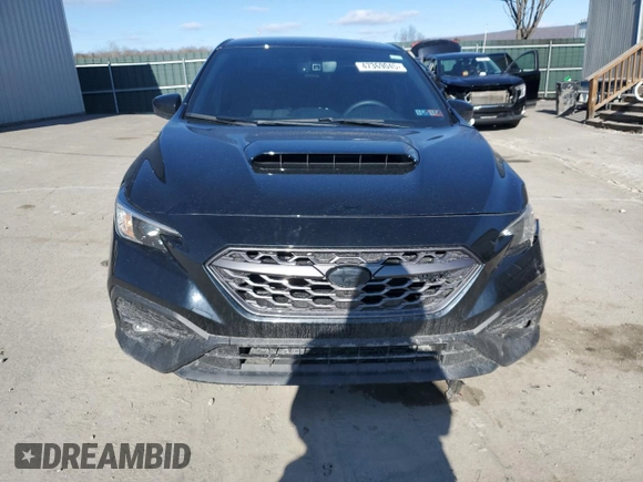 2022 Subaru WRX Premium with VIN JF1VBAF61N9003368, listed as a Copart auction lot 47369045 with 21,575 mi miles and Salvage Title. Bid and sale history available at carsss.com. Image 5.