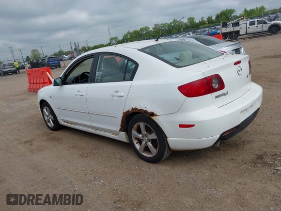 2006 Mazda 3 i Touring with VIN JM1BK32F161401419, listed as a IAAI auction lot 42261618 with 96,772 mi miles and . Bid and sale history available at DreamBid. Image 3.