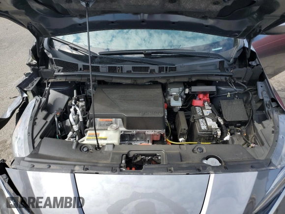 2021 Nissan LEAF SV with VIN 1N4AZ1CV0MC553409, listed as a Copart auction lot 68098454 with 23,080 mi miles and Salvage title. Bid and sale history available at DreamBid. Image 11.