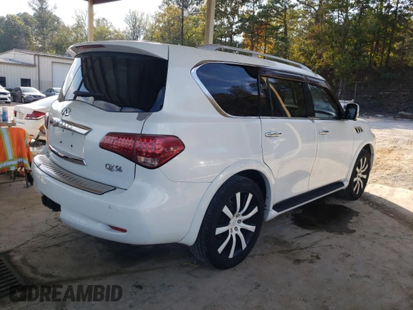 2013 Infiniti QX56 with VIN JN8AZ2NFXD9530324, listed as a Copart auction lot 79942234 with 254,301 mi miles and Clean Title. Bid and sale history available at carsss.com. Image 3.