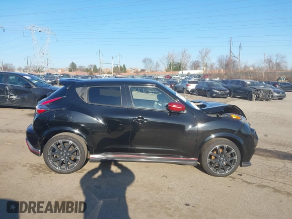 2015 Nissan Juke SV with VIN JN8AF5MV6FT565998, listed as a IAAI auction lot 41773062 with 153,208 mi miles. Bid and sale history available at carsss.com. Image 13.