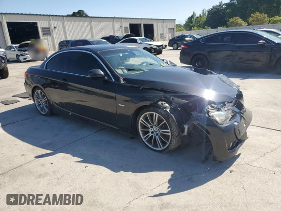 2010 BMW 3 Series 335i with VIN WBAWL7C59AP476237, listed as a Copart auction lot 52363615 with Not provided miles and Salvage title. Bid and sale history available at DreamBid. Image 4.