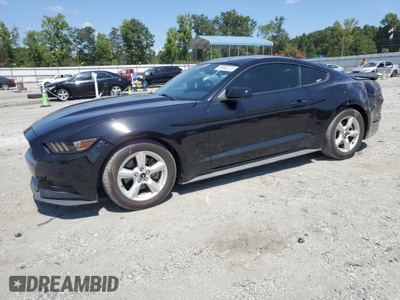 2017 Ford Mustang V6 with VIN 1FA6P8AM2H5340227, listed as a Copart auction lot 66992315 with 72,723 mi miles and Salvage title. Bid and sale history available at DreamBid. Image 1.