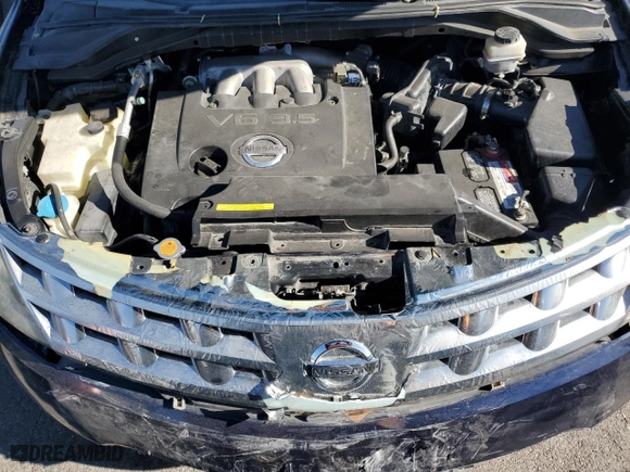 2004 Nissan Murano SL with VIN JN8AZ08TX4W210038, listed as a Copart auction lot 85348194 with 177,697 mi miles and Salvage Title. Bid and sale history available at carsss.com. Image 12.