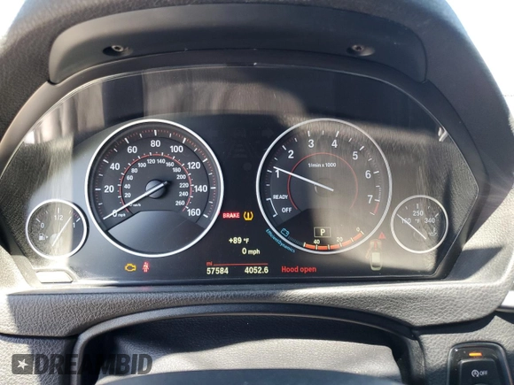 2019 BMW 4 Series 440i xDrive with VIN WBA4W9C54KAF94777, listed as a Copart auction lot 58864545 with 57,584 mi miles and Salvage title. Bid and sale history available at DreamBid. Image 9.