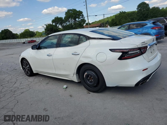 2022 Nissan Maxima SV z VIN 1N4AA6CV8NC503394, wystawiony jako Copart lot #55613785 z przebiegiem 68 473 mil mil oraz Szkoda całkowita • Salvage title. Historia ofert i sprzedaży dostępna na DreamBid. Obrazek 2.