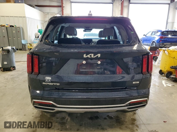 2023 Kia Sorento EX with VIN KNDRHDLG8P5228051, listed as a Copart auction lot 57445865 with 11,770 mi miles and Salvage title. Bid and sale history available at DreamBid. Image 6.