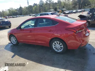 2022 Hyundai Accent SE with VIN 3KPC24A68NE180263, listed as a Copart auction lot 50977145 with 33,320 mi miles and Salvage Title. Bid and sale history available at DreamBid. Image 2.