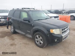 2008 Ford Escape Limited with VIN 1FMCU04198KD92105, listed as a IAAI auction lot 41559245 with 189,821 mi miles. Bid and sale history available at carsss.com. Image 1.