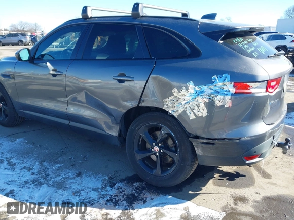 2018 Jaguar F-Pace 30t Premium with VIN SADCJ2GX4JA290073, listed as a IAAI auction lot 41399044 with 106,624 mi miles and . Bid and sale history available at DreamBid. Image 6.