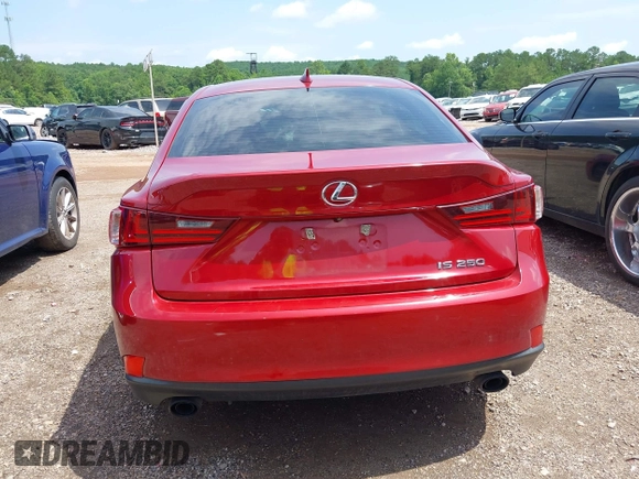 2015 Lexus IS 250 with VIN JTHBF1D23F5082146, listed as a IAAI auction lot 42550539 with 125,288 mi miles and . Bid and sale history available at DreamBid. Image 16.