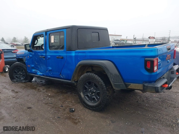 2022 Jeep Gladiator Mojave with VIN 1C6JJTEG1NL128530, listed as a IAAI auction lot 41111344 with 56,119 mi miles. Bid and sale history available at carsss.com. Image 3.