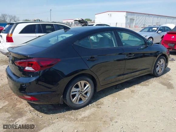 2020 Hyundai Elantra SEL with VIN 5NPD84LF6LH503914, listed as a IAAI auction lot 41912987 with 94,745 mi miles. Bid and sale history available at carsss.com. Image 4.