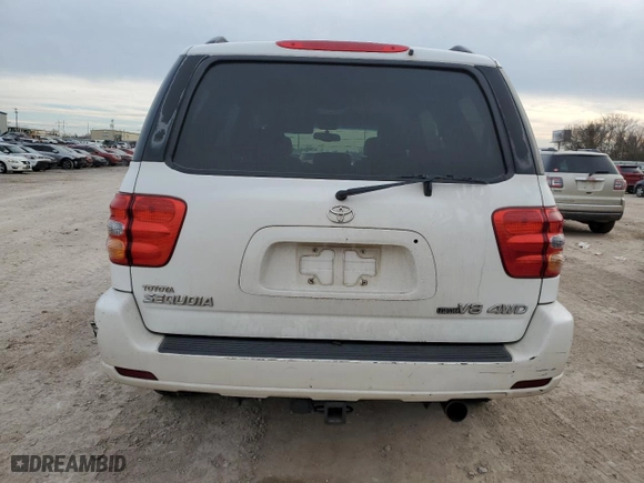 2004 Toyota Sequoia Limited with VIN 5TDBT48A34S213774, listed as a Copart auction lot 45652025 with 176,509 mi miles and Salvage Title. Bid and sale history available at carsss.com. Image 6.