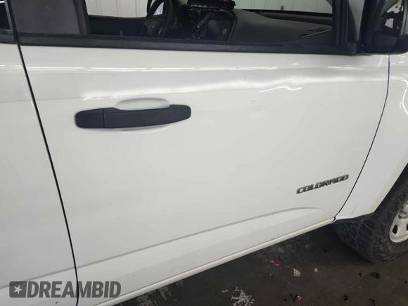 2018 Chevrolet Colorado 4WD Work Truck with VIN 1GCHTBEN7J1252687, listed as a IAAI auction lot 42802221 with 102,143 mi miles and . Bid and sale history available at DreamBid. Image 2.