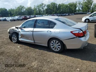 2014 Honda Accord Touring with VIN 1HGCR3F9XEA019863, listed as a Copart auction lot 62746355 with 229,044 mi miles and Salvage title. Bid and sale history available at DreamBid. Image 2.