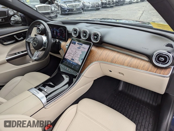 2022 Mercedes-Benz C 300 with VIN W1KAF4HB8NR047902, listed as a Copart auction lot 44845005 with 57,538 mi miles and Clean Title. Bid and sale history available at DreamBid. Image 5.