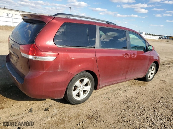 2011 Toyota Sienna LE AAS with VIN 5TDKK3DC7BS011540, listed as a Copart auction lot 48546555 with 198,672 mi miles and Clean Title. Bid and sale history available at carsss.com. Image 3.