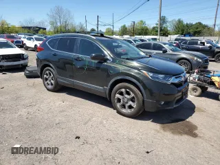2018 Honda CR-V EX-L with VIN 7FARW2H80JE002365, listed as a Copart auction lot 54547175 with 32,087 mi miles and Salvage Title. Bid and sale history available at carsss.com. Image 4.
