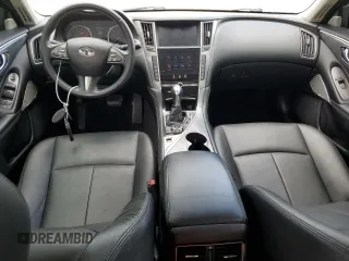 2017 Infiniti Q50 Premium with VIN JN1EV7AP7HM732368, listed as a Copart auction lot 59791965 with 127,699 mi miles and Salvage title. Bid and sale history available at DreamBid. Image 8.