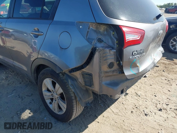 2013 Kia Sportage LX with VIN KNDPB3A21D7486860, listed as a IAAI auction lot 42049450 with 177,059 mi miles and . Bid and sale history available at DreamBid. Image 15.