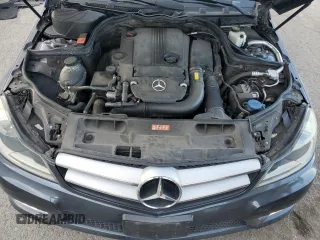 2013 Mercedes-Benz C 250 with VIN WDDGJ4HB4DG079622, listed as a Copart auction lot 45605035 with 109,180 mi miles and Salvage Title. Bid and sale history available at DreamBid. Image 11.