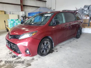 2020 Toyota Sienna SE с VIN 5TDEZ3DC3LS231784, выставлен на аукционе Copart как лот 67952774 с пробегом 54 210 миль миль и На запчасти • Non repairable. История ставок и продаж доступна на DreamBid. Изображение 1.