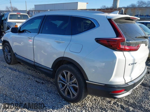 2020 Honda CR-V Touring with VIN 2HKRW2H91LH643923, listed as a IAAI auction lot 41258484 with 48,543 mi miles and . Bid and sale history available at DreamBid. Image 3.