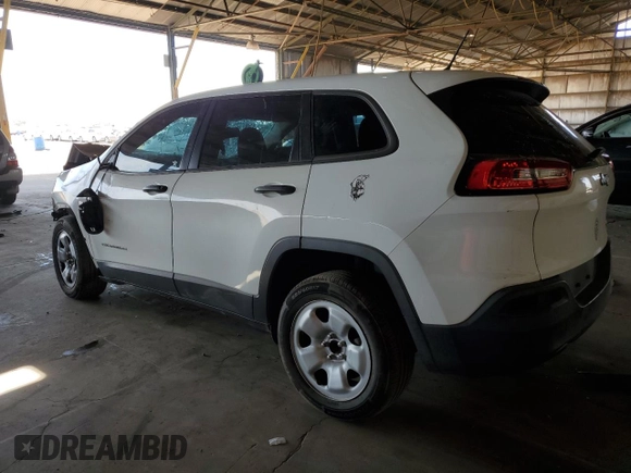 2017 Jeep Cherokee Sport с VIN 1C4PJLAB5HW643353, выставлен на аукционе Copart как лот 57707195 с пробегом 104 655 миль миль и Списание • Salvage title. История ставок и продаж доступна на DreamBid. Изображение 2.