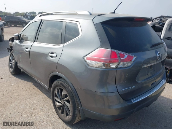 2015 Nissan Rogue S with VIN 5N1AT2MT8FC862381, listed as a IAAI auction lot 41784859 with 109,819 mi miles. Bid and sale history available at carsss.com. Image 3.