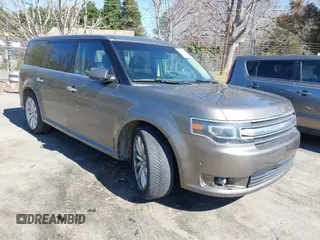 2014 Ford Flex Limited with VIN 2FMGK5D82EBD13915, listed as a IAAI auction lot 41833400 with 169,913 mi miles. Bid and sale history available at carsss.com. Image 1.