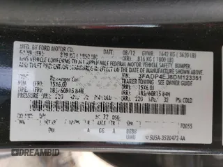 2013 Ford Fiesta SE with VIN 3FADP4EJ8DM123351, listed as a Copart auction lot 48462125 with 90,955 mi miles and Clean Title. Bid and sale history available at carsss.com. Image 12.