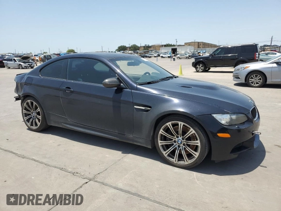 2013 BMW M3 with VIN WBSKG9C51DJ593599, listed as a Copart auction lot 61755564 with 92,420 mi miles and Salvage Title. Bid and sale history available at carsss.com. Image 4.