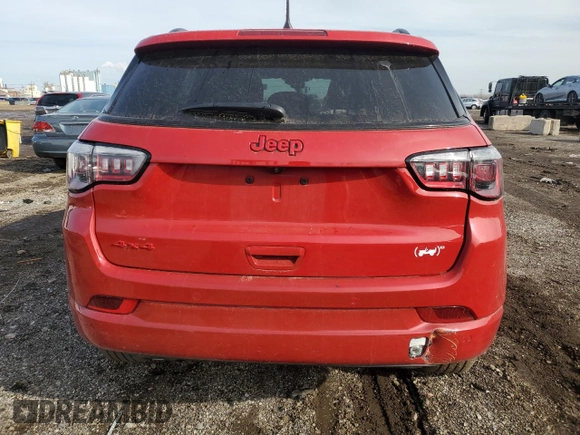 2023 Jeep Compass (RED) Edition с VIN 3C4NJDCN6PT539530, выставлен на аукционе Copart как лот 50155605 с пробегом 18 049 миль миль и Списание • Salvage title. История ставок и продаж доступна на DreamBid. Изображение 6.