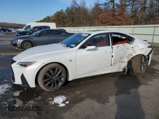 2024 Lexus IS 350 F Sport with VIN JTHGZ1E29R5034487, listed as a Copart auction lot 87899355 with 12,895 mi miles and Salvage title. Bid and sale history available at DreamBid. Image 1.
