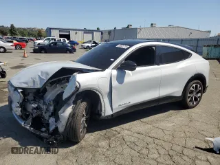 2022 Ford Mustang Mach-E Premium with VIN 3FMTK3R76NMA30130, listed as a Copart auction lot 58601735 with 76,466 mi miles and Salvage title. Bid and sale history available at DreamBid. Image 1.