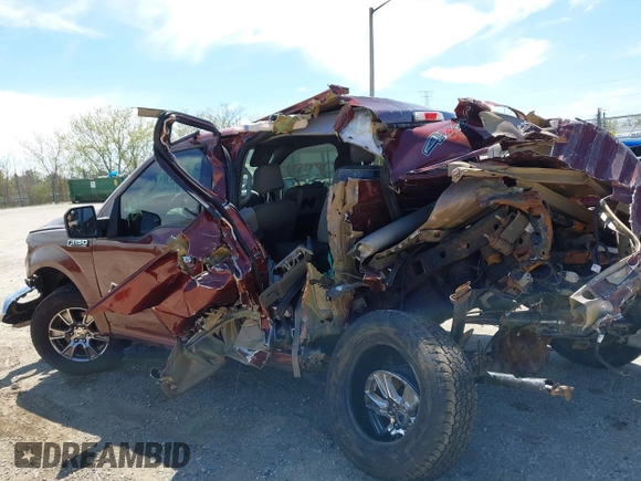 2015 Ford F-150 XLT with VIN 1FTEW1EG1FKE35512, listed as a IAAI auction lot 42194397 with 141,613 mi miles and . Bid and sale history available at DreamBid. Image 14.
