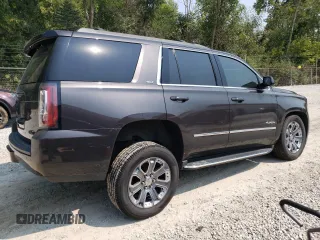 2016 GMC Yukon SLT with VIN 1GKS2BKC4GR104863, listed as a Copart auction lot 70062604 with 118,377 mi miles and Salvage Title. Bid and sale history available at carsss.com. Image 3.