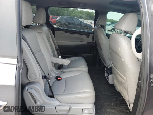 2020 Honda Odyssey EX-L с VIN 5FNRL6H7XLB003593, выставлен на аукционе Copart как лот 57576855 с пробегом 57 169 миль миль и Списание • Salvage title. История ставок и продаж доступна на DreamBid. Изображение 11.