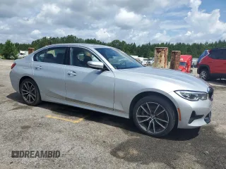 2020 BMW 3 Series 330i with VIN WBA5R1C07LFH40014, listed as a Copart auction lot 60656645 with 76,392 mi miles and Clean title. Bid and sale history available at DreamBid. Image 4.