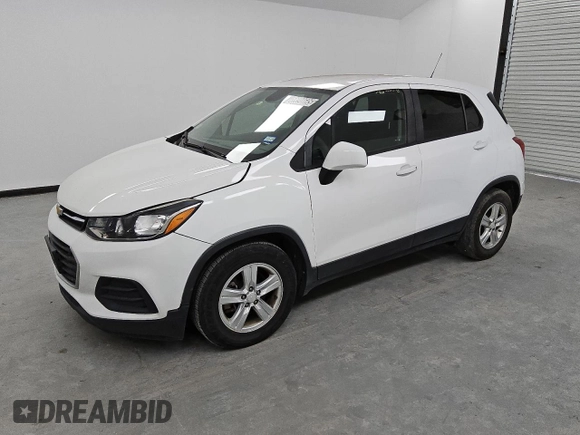 2020 Chevrolet Trax LS with VIN 3GNCJKSB6LL334729, listed as a Copart auction lot 51792595 with 85,023 mi miles and Clean Title. Bid and sale history available at DreamBid. Image 1.