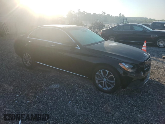 2017 Mercedes-Benz C 300 with VIN 55SWF4KB7HU210587, listed as a Copart auction lot 61988255 with 147,206 mi miles and Clean title. Bid and sale history available at DreamBid. Image 4.