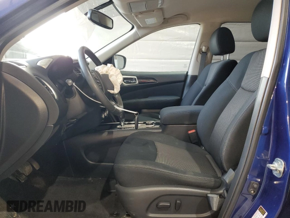 2017 Nissan Pathfinder SV with VIN 5N1DR2MM9HC902958, listed as a Copart auction lot 53950335 with 157,553 mi miles and Salvage title. Bid and sale history available at DreamBid. Image 7.
